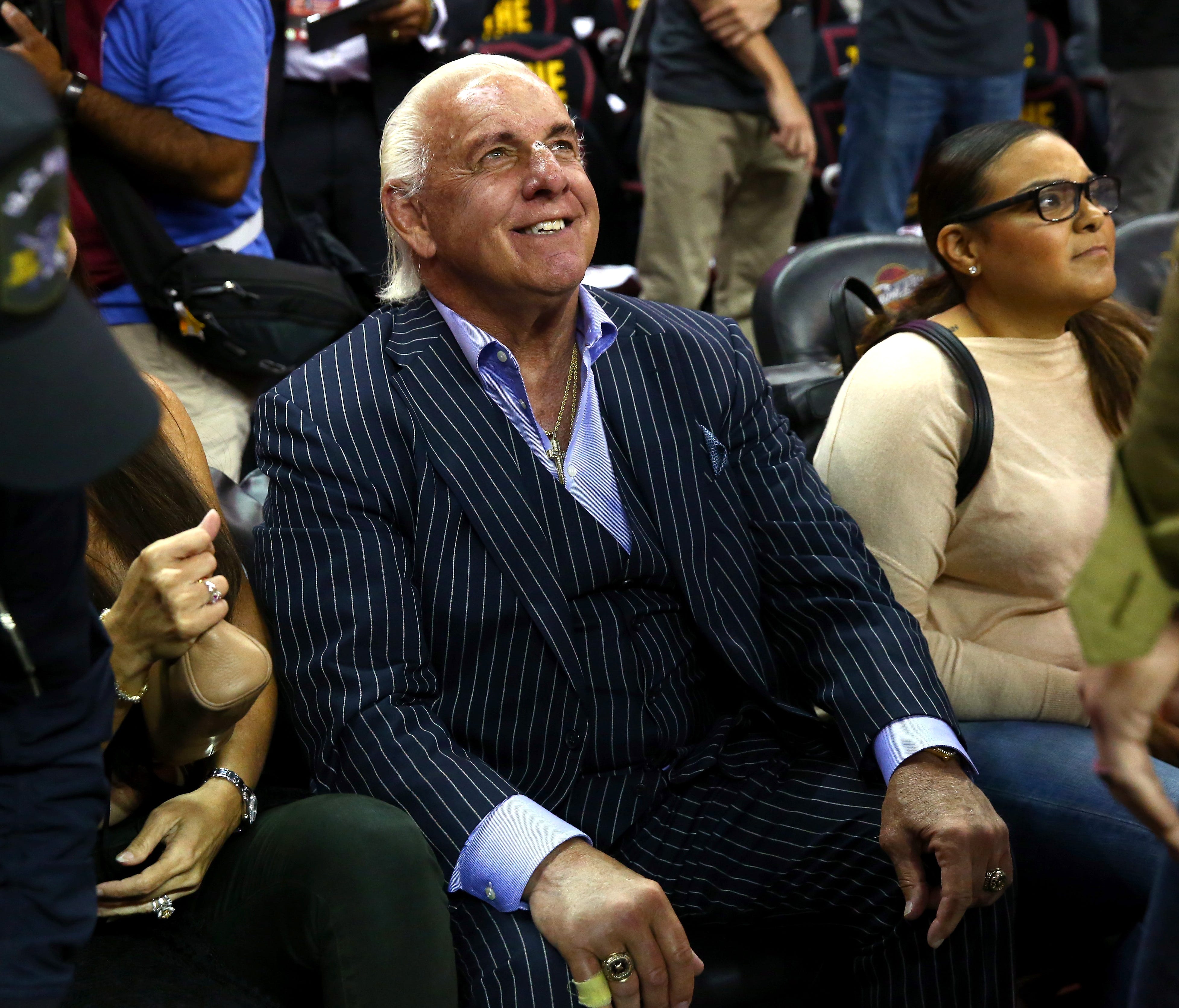 Ric Flair is in the hospital, facing 'some tough medical issues.'