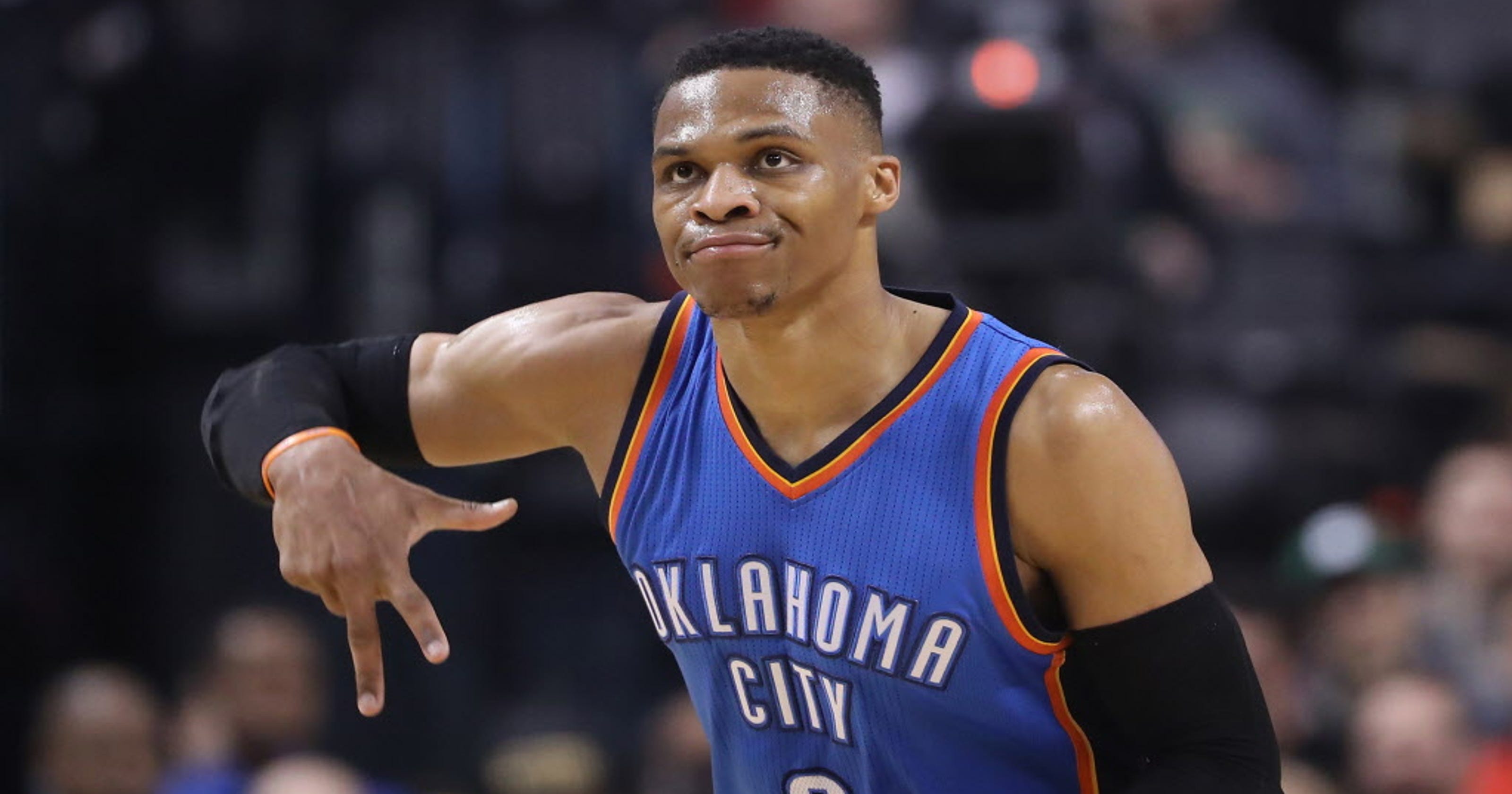 Russell Westbrook's 4th straight triple-double lifts Thunder past Raptors
