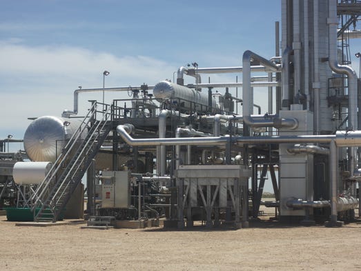 Sendero's natural gas processing plant in Loving is