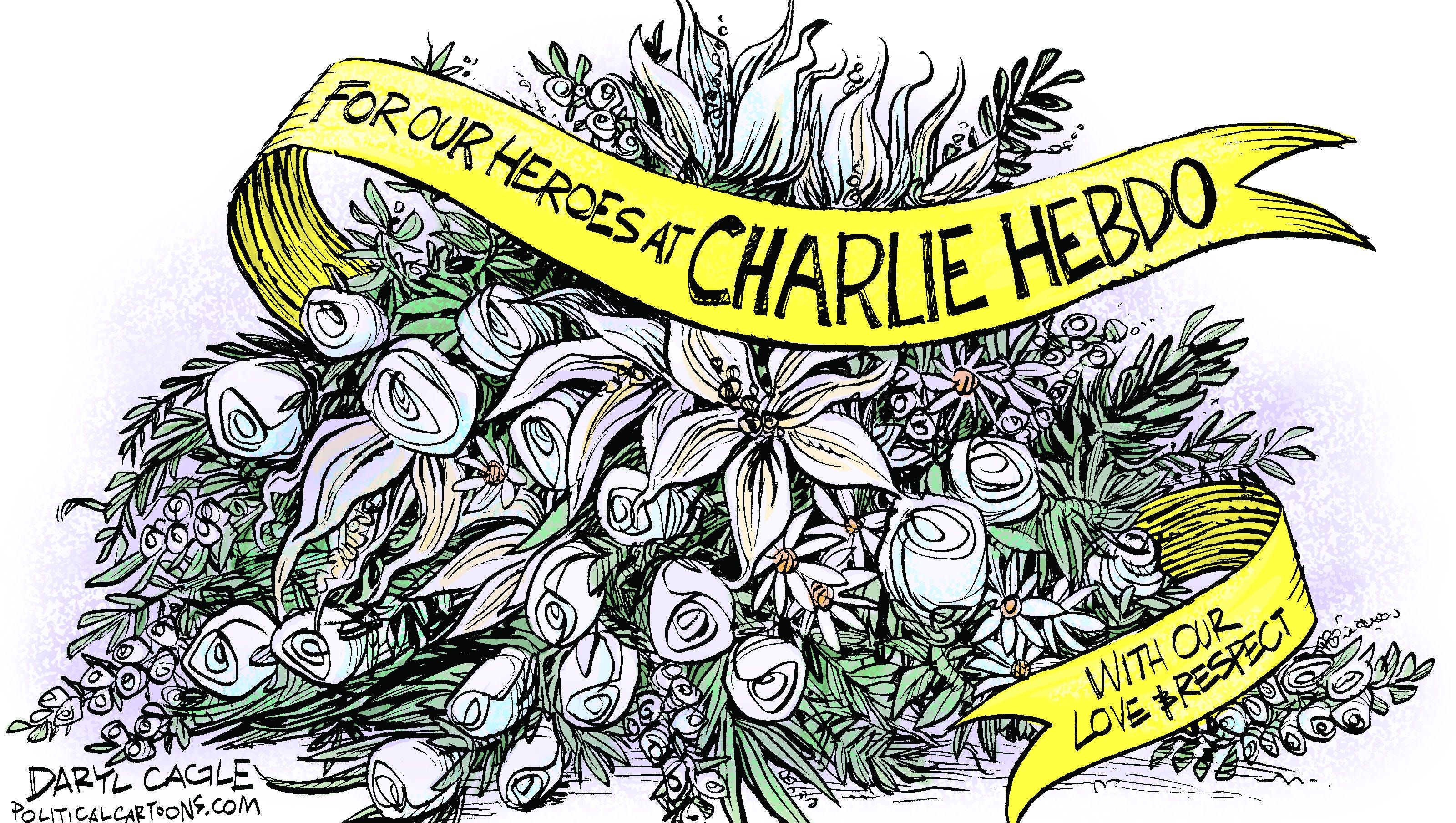 Daryl Cagle: France, cartoonists and murder