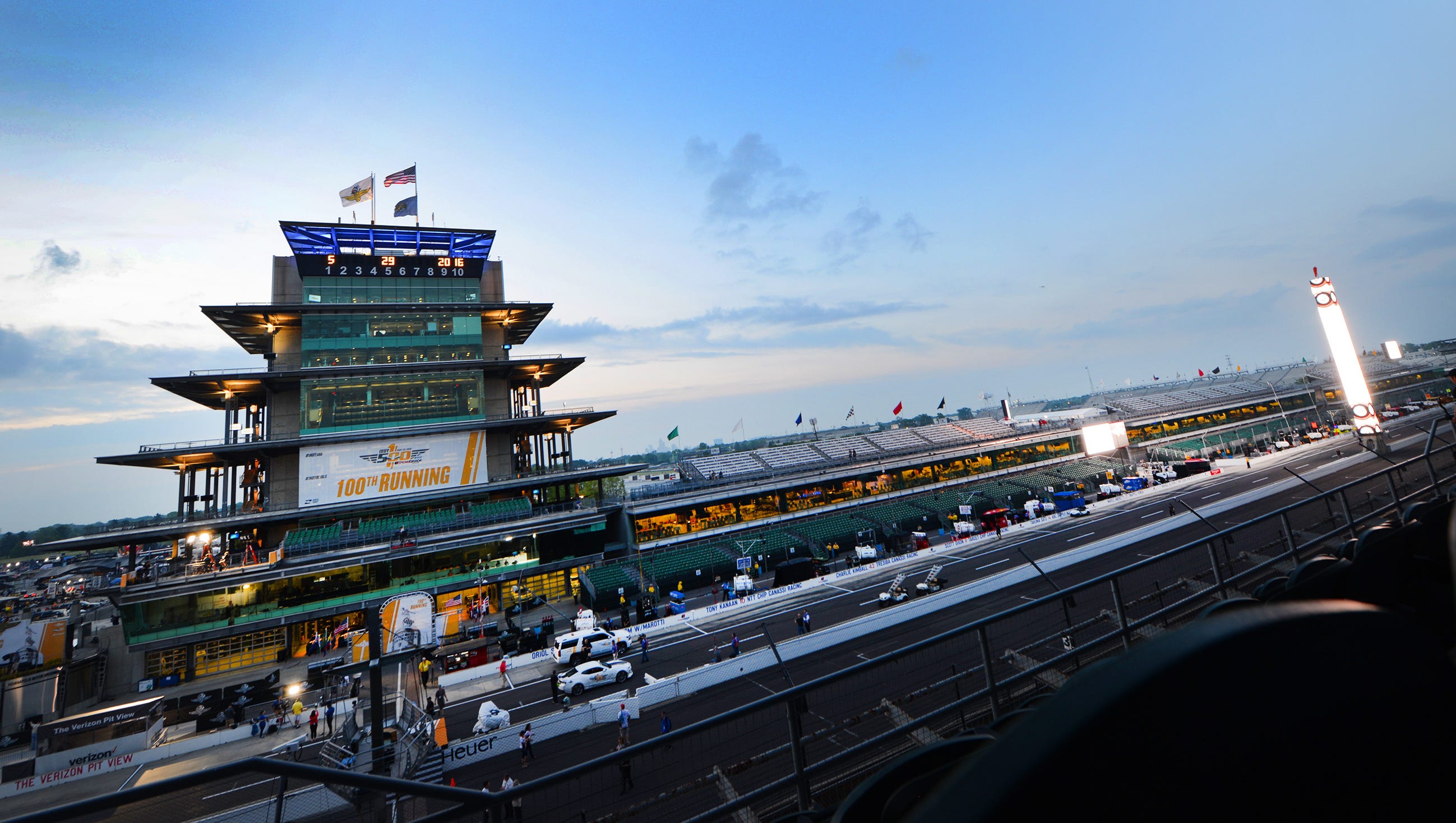 Indianapolis Motor Speedway Paddock Seating Chart