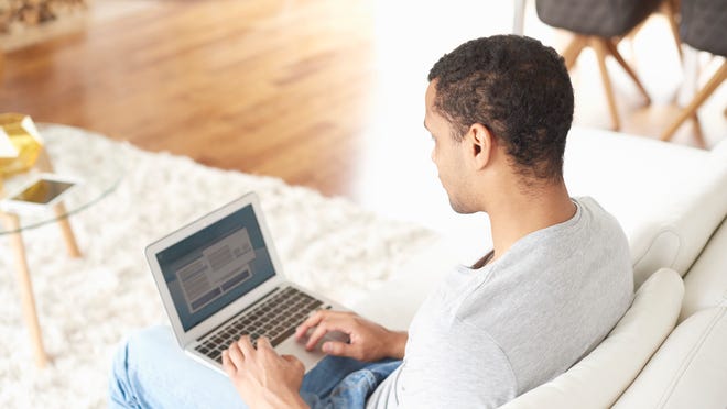 Telecommuting has all the comforts of home -- literally.