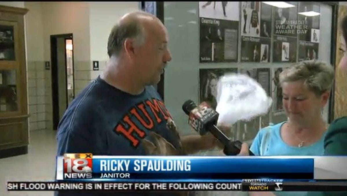 Students Faculty Surprise Janitor With Money To Visit Son