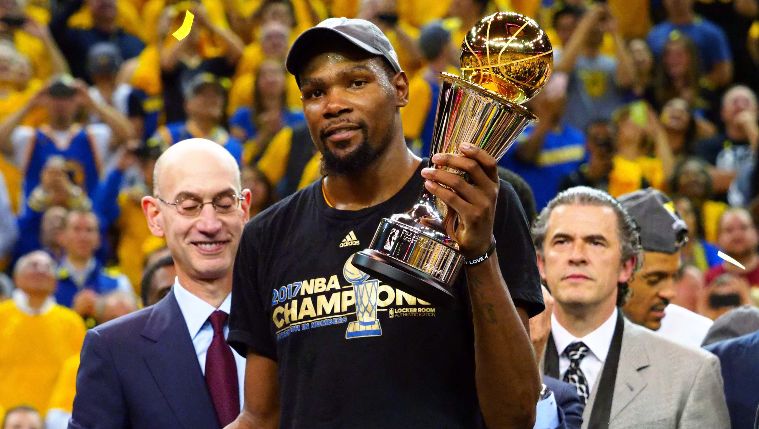 Golden State Warriors' Kevin Durant named NBA Finals MVP