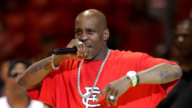Rapper DMX performs in July in Chicago.