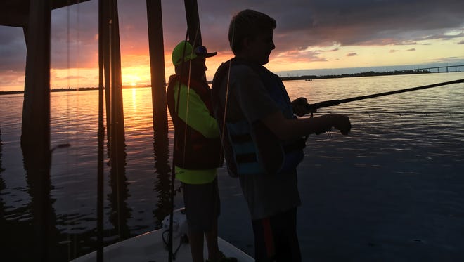 Colt and Nicholas are anxious to fish the Treasure Coast Casters Tournament for January!