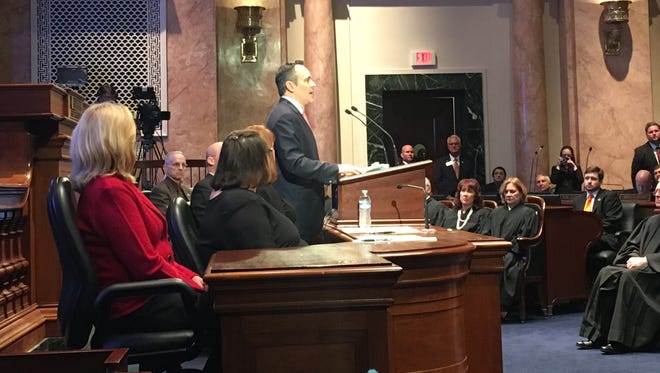 Gov. Matt Bevin delivers the State of the Commonwealth address Wednesday