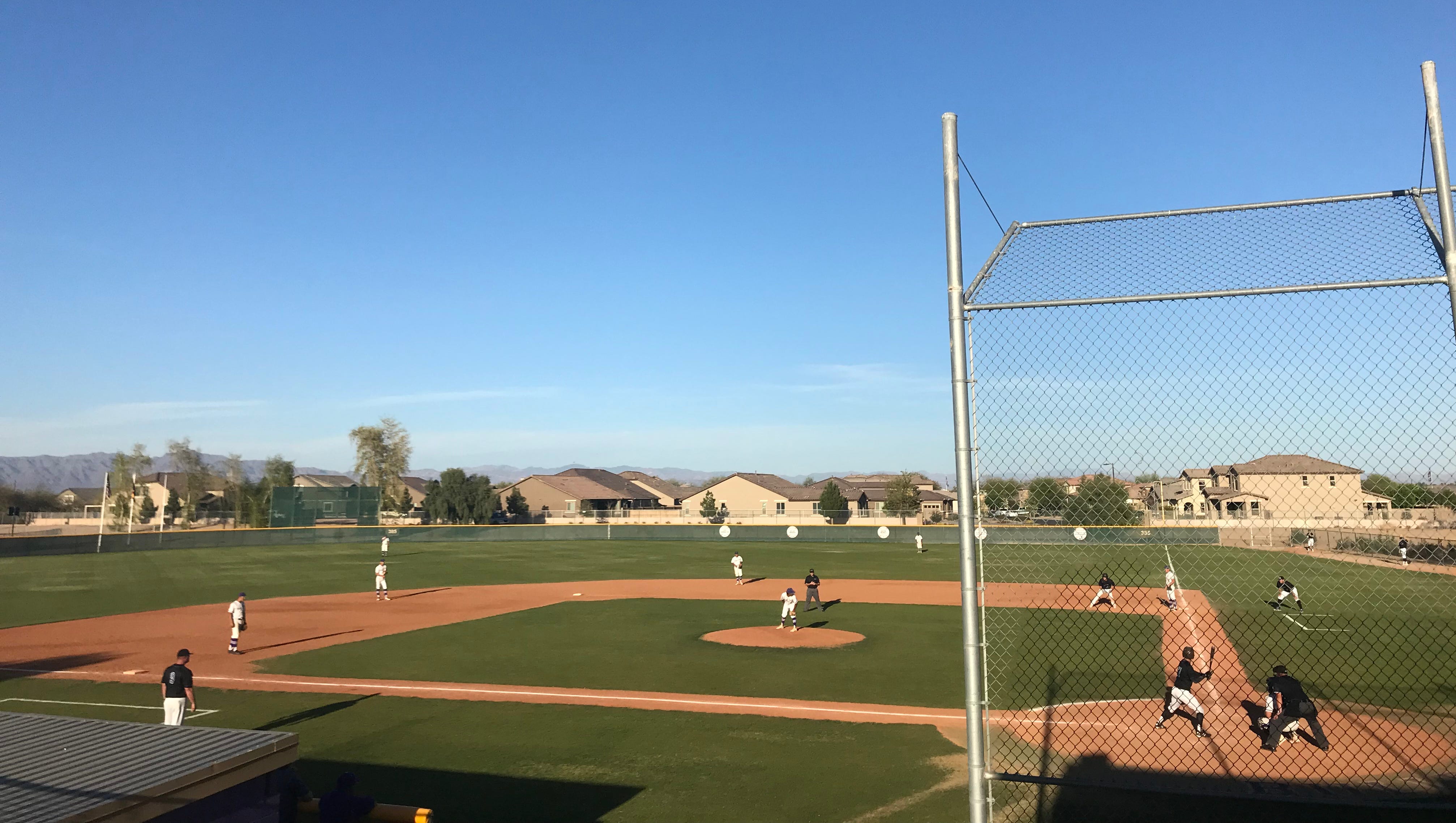 No. 3 Mesquite baseball sweeps No. 9 Queen Creek