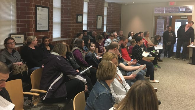 Over three dozen residents attended the recent South Milwaukee school board meeting to discuss safety at Blakewood Elementary. Some parents stressed the need for doors in classrooms while others spoke to a recent threat two students made to another at the school.