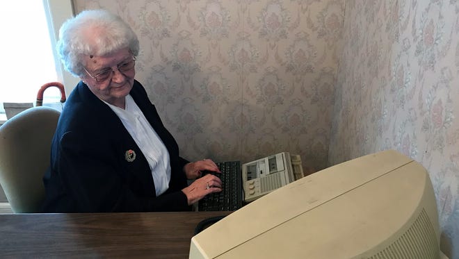 Mona Zipay's career as a secretary for Dorner Adjustment Co. in Johnson City, N.Y., spanned 58 years from 1955 to the end of 2017.