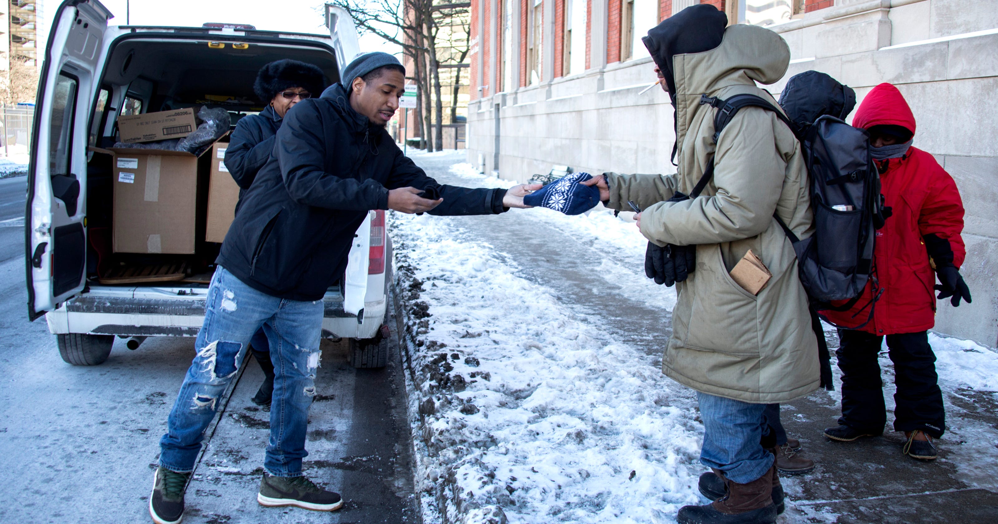 Warming centers help homeless brave dangerous winter