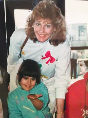 Joanne and her daughter, Kelly, in 1989.