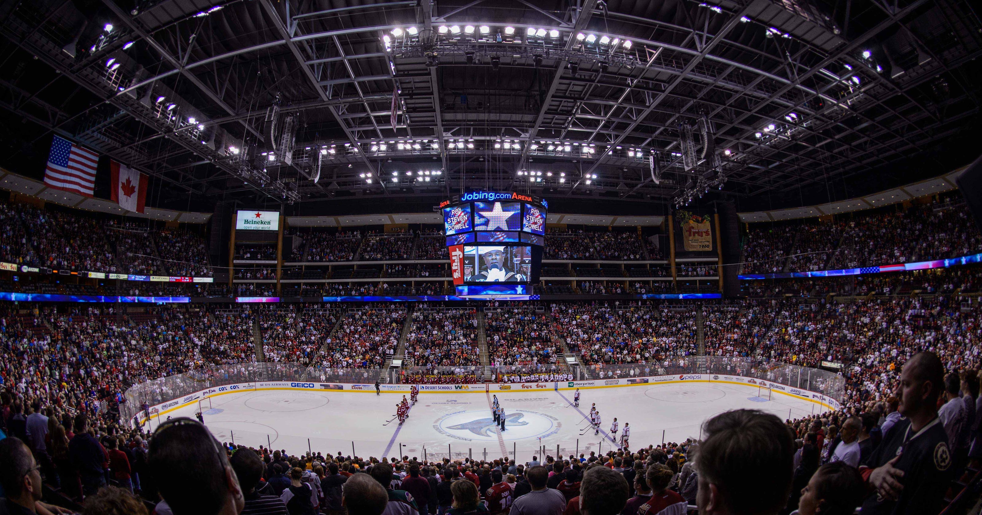Arizona Coyotes' home now officially Gila River Arena