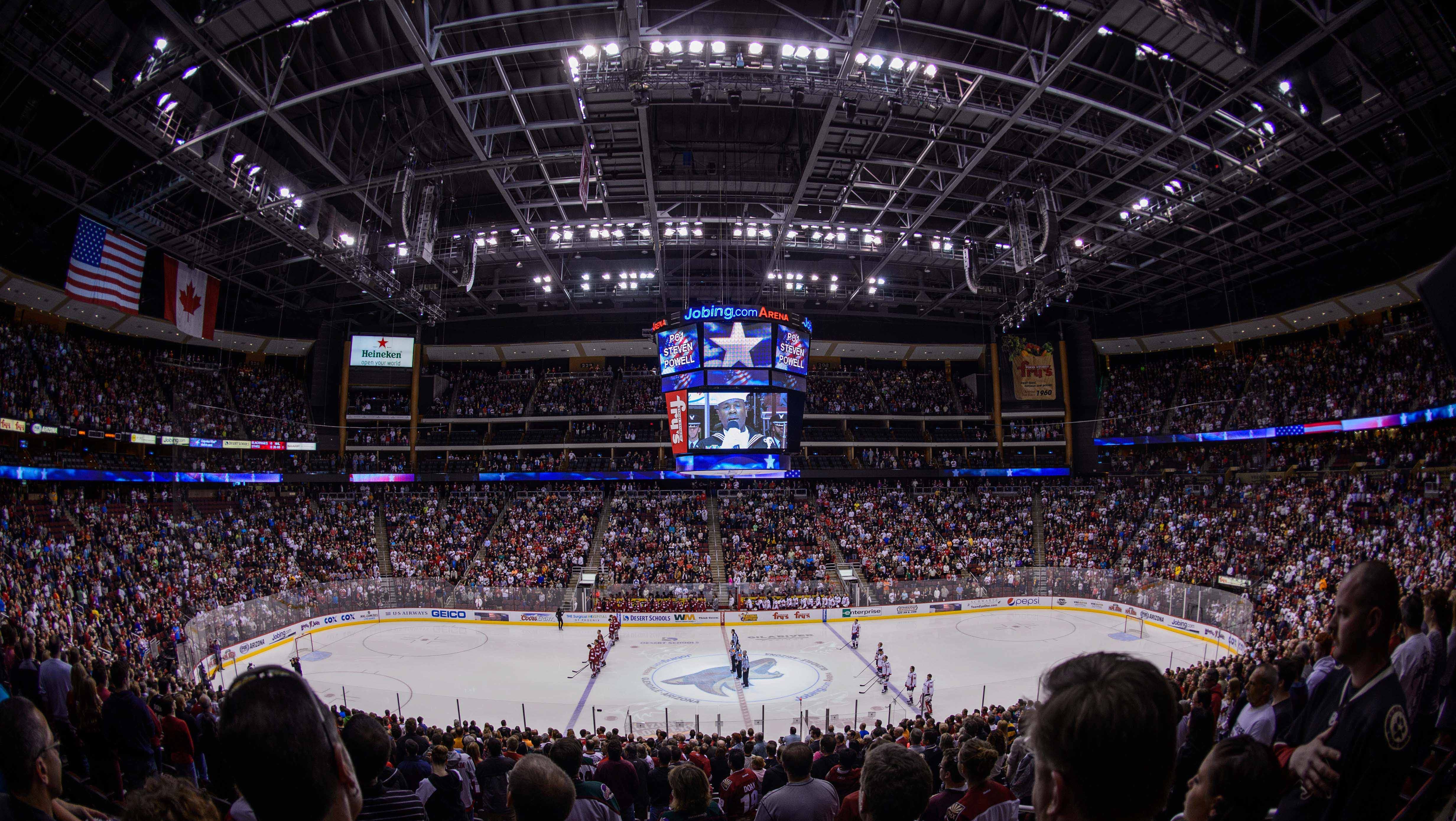 Arizona Coyotes' home now officially Gila River Arena