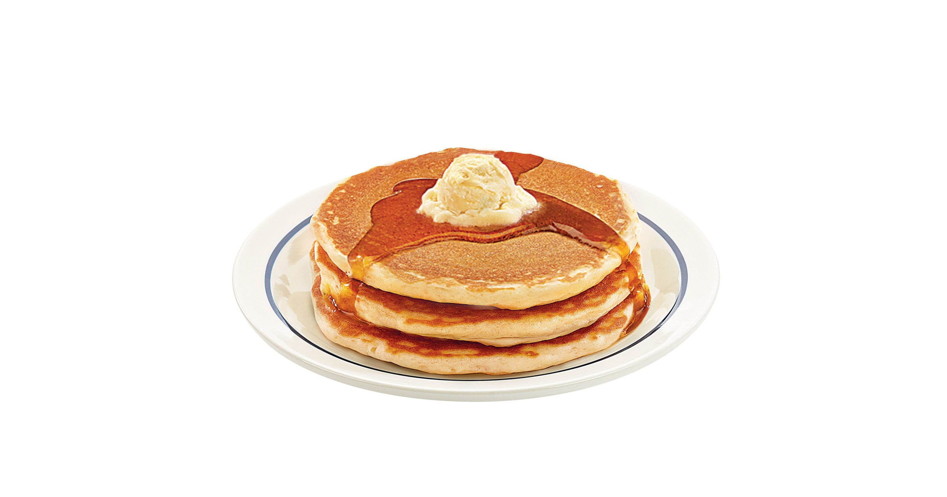 You can get free pancakes at IHOP today