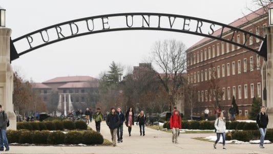 Purdue University campus.