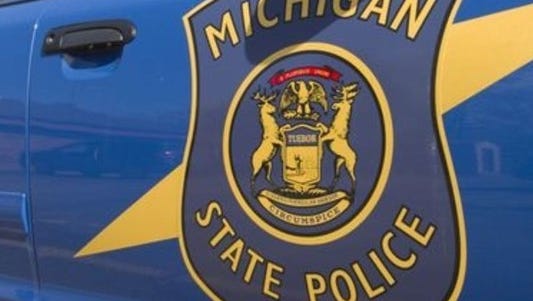 Michigan State Police vehicle.