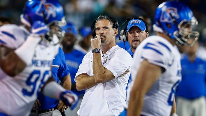 On Saturday night at Liberty Bowl Memorial Stadium, Memphis will face Tulsa, a team that has one of the American Athletic Conference’s most reliable running games. Memphis coach Mike Norvell got his first full-time job as an assistant coach at Tulsa in 2009.