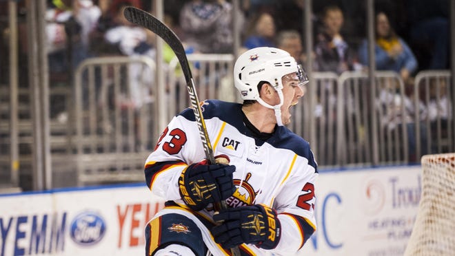 Peoria Rivermen left wing Connor Gorman was among the best players in the franchise's SPHL era.