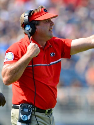 Georgia Bulldogs head coach Kirby Smart