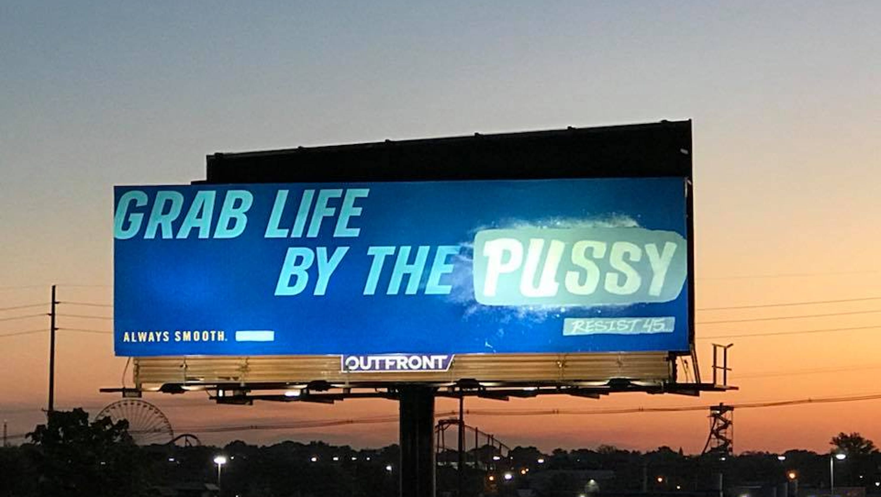 Vulgar Louisville billboard on I-264 may have been anti-Trump message