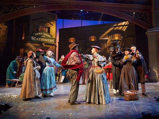 The cast of 'A Christmas Carol' at Actors Theatre of Louisville.