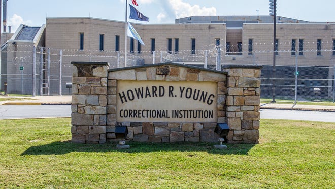 The Howard R Young Correctional Institution is shown on Sept. 20, 2013. Department of Correction officials said they continue to confirm new cases of the flu at the facility.