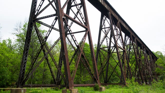 The Pope Lick train trestle was the scene of a reason death after a 26-year-old Ohio tourist was struck by a train, falling more than 80 feet to the ground below. May 2, 2016.