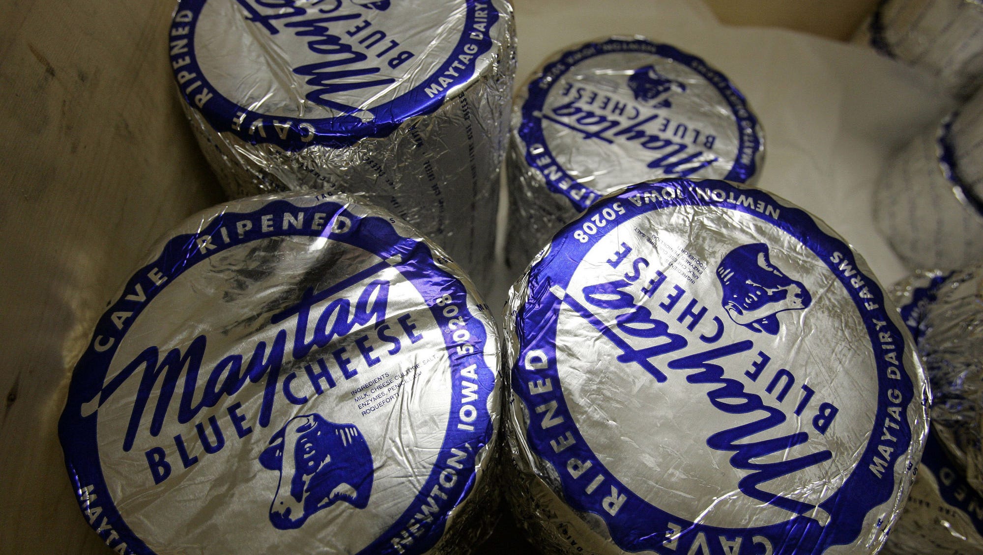 Maytag farms to restart famous blue cheese production
