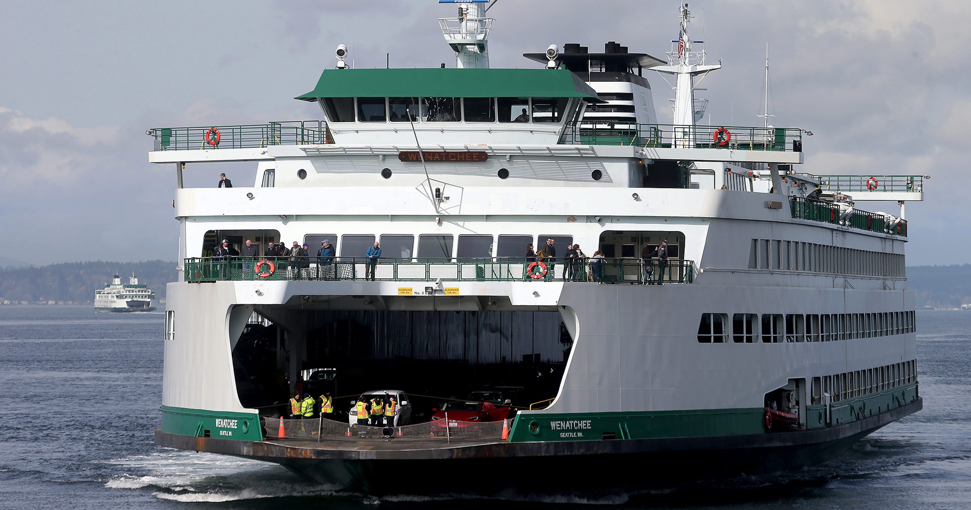 Washington State Ferries vessels scheduled for retirement by 2042
