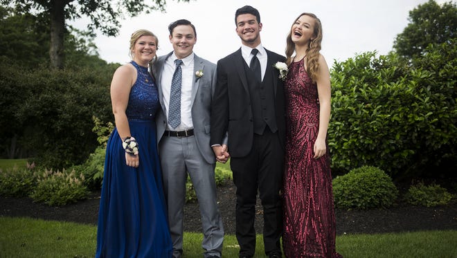 York Country Day School students attend prom at Country Club of York in Spring Garden Township, Wednesday, June 6, 2018.