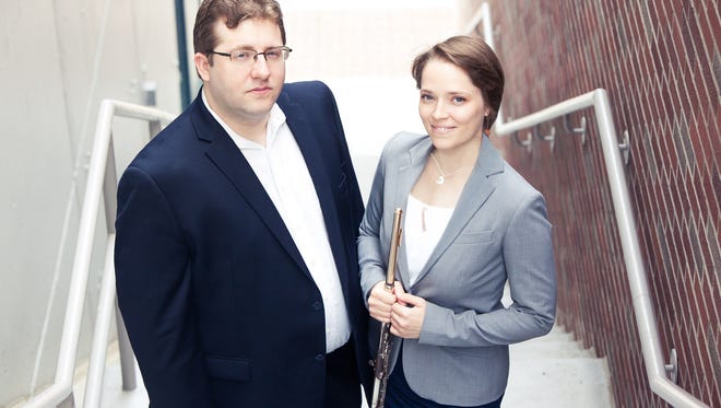 Young-Peiskee Flute/Piano Duo (Sarah Jane Young, flute and Galen Dean Peiskee, Jr., piano) will present a program of  music by female composers.