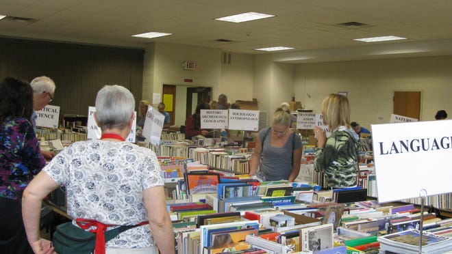 The Friends of the Penfield Public Library are conducting their 38th annual Book Sale. More than 85,000 items are for sale in 50 separate categories.