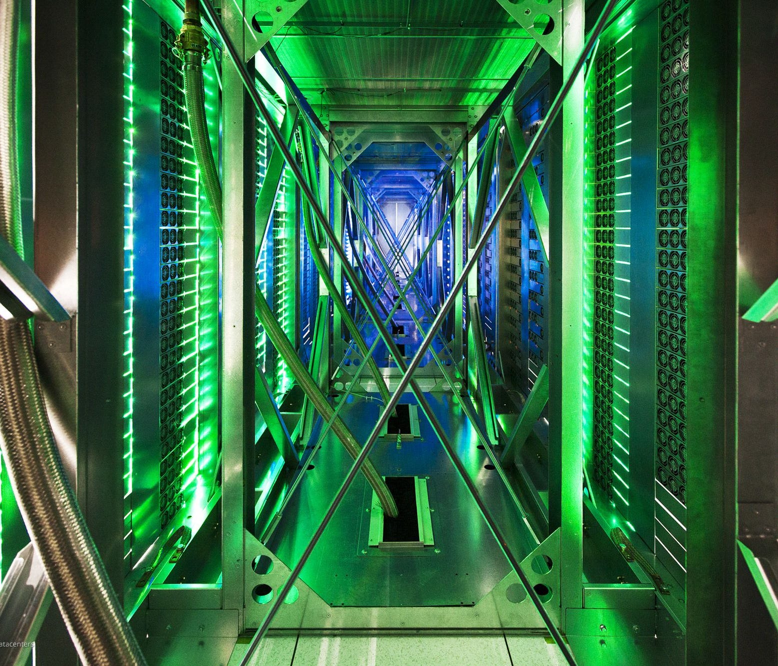 Google servers (AP Photo/Google, Connie Zhou)