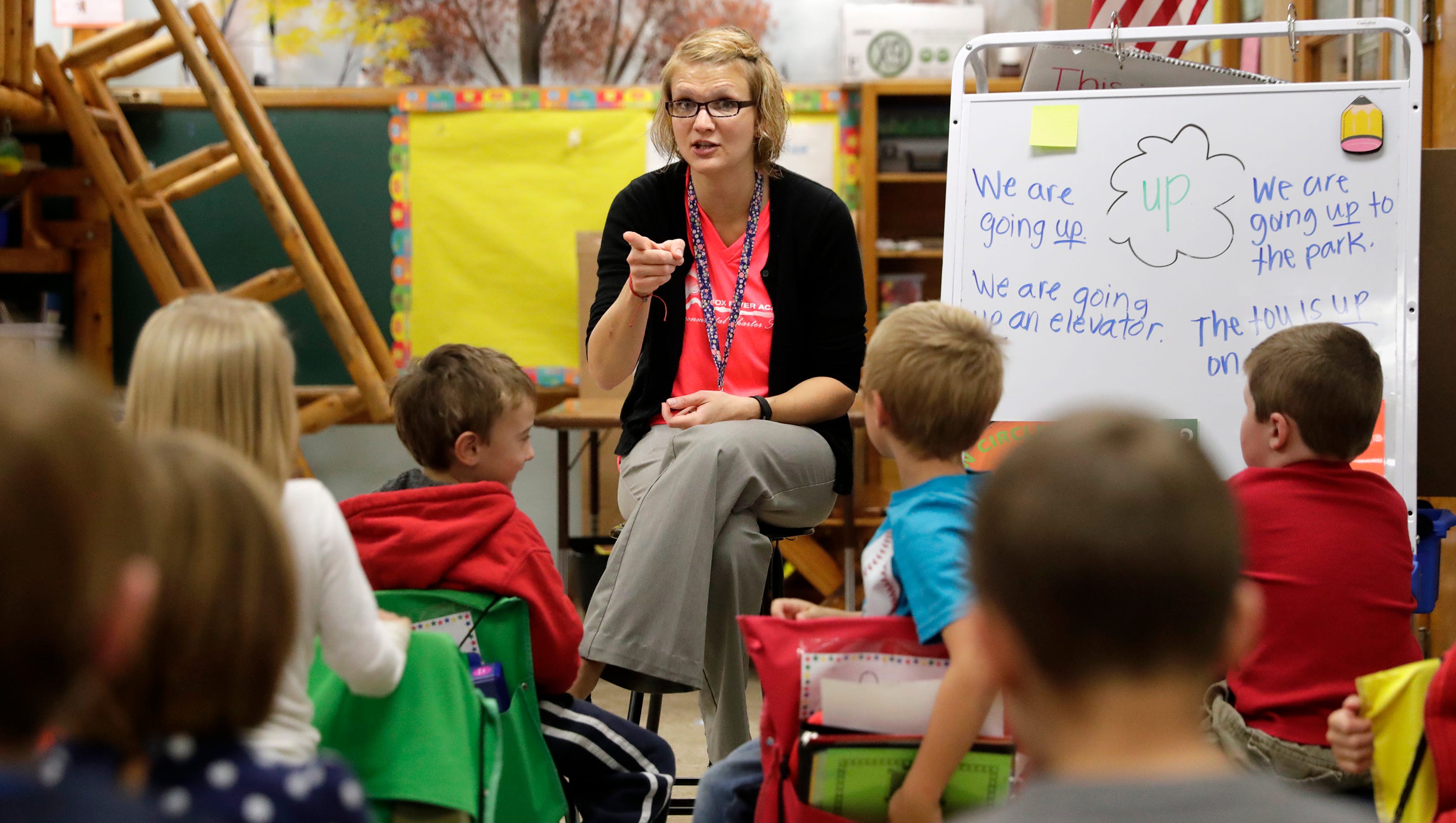 Kindergarten meets nature at Fox River Academy