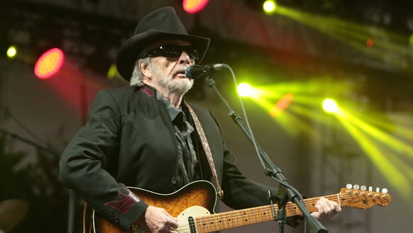 Merle Haggard, seen at 2015 Big Barrel Country Music Festival in Dover, Del., died at 79.