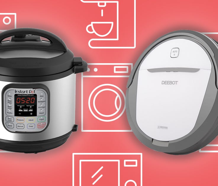 The Instant Pot DUO60 7-in01 and the DEEBOT M80 robot vacuum are two of the best deals we've found so far.