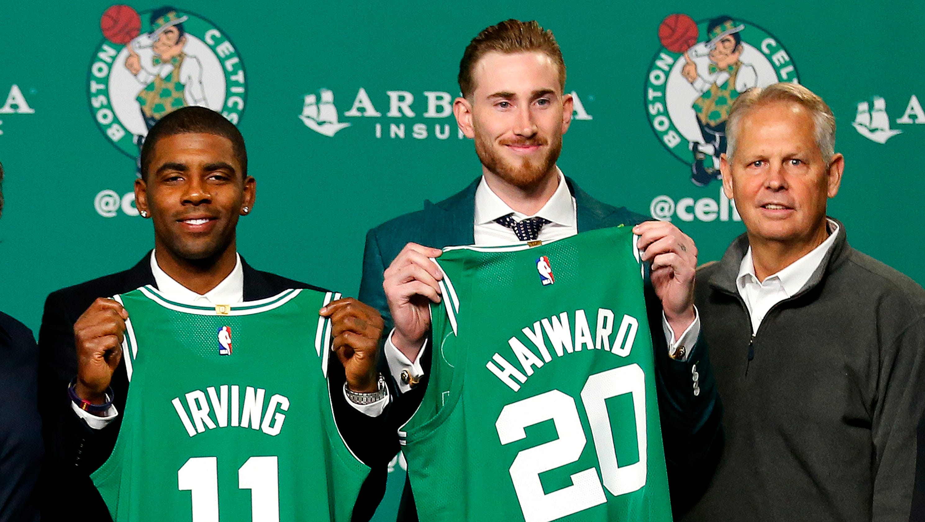Celtics' Kyrie Irving talks relationship with LeBron, leaving Cavs