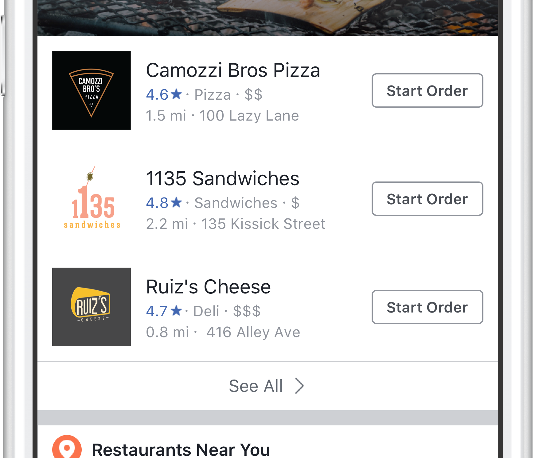 Facebook is expanding its food ordering service