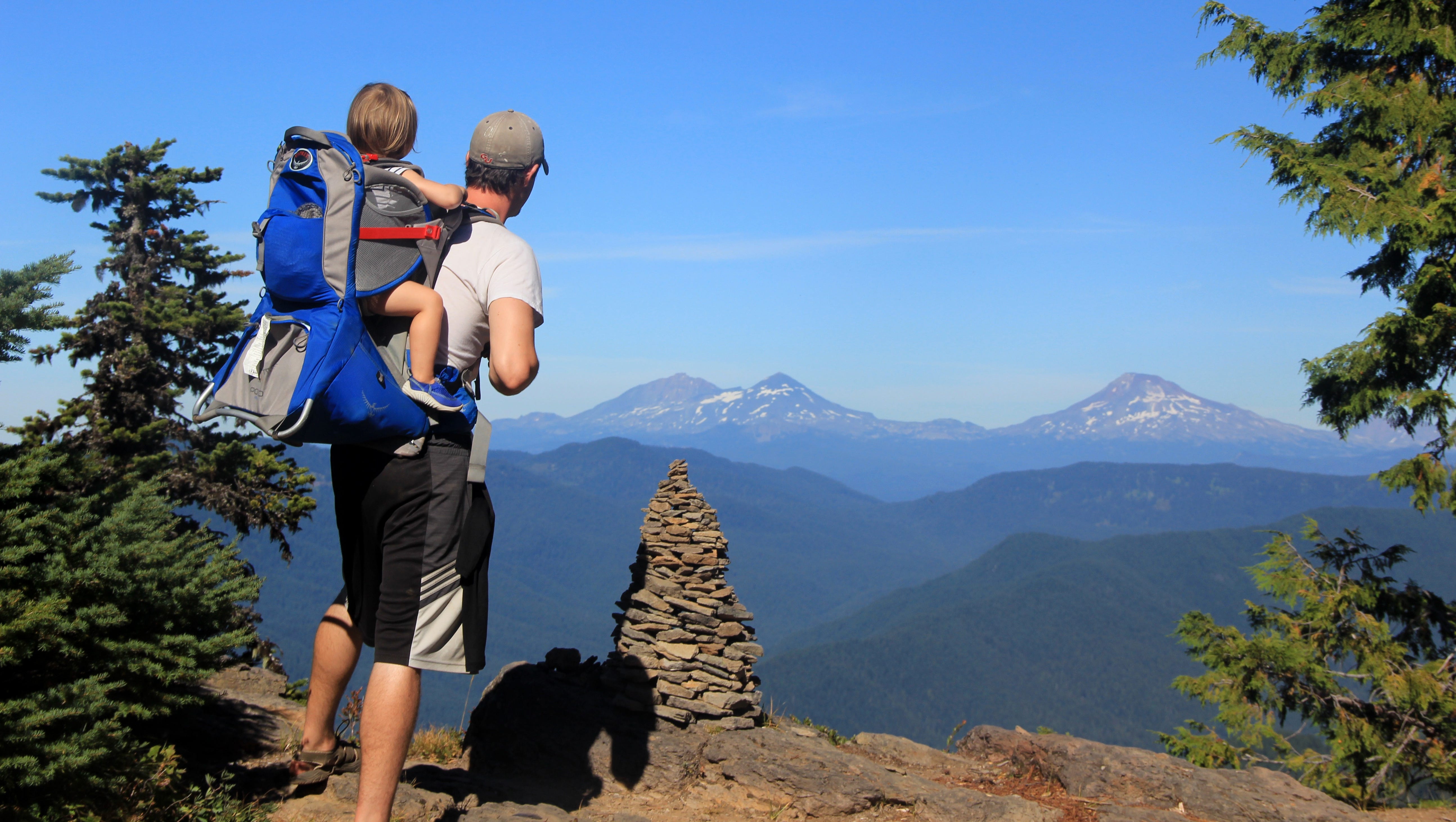 Top backpack-style child carrier: Osprey Poco Plus