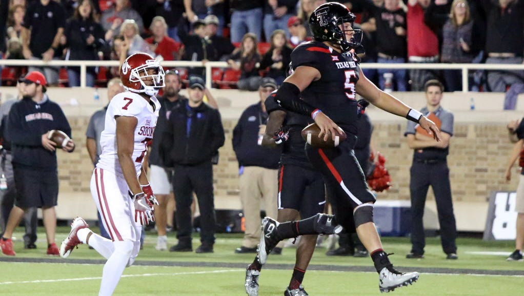 Led By Patrick Mahomes Ncaa Records Fall In Oklahoma Texas Tech