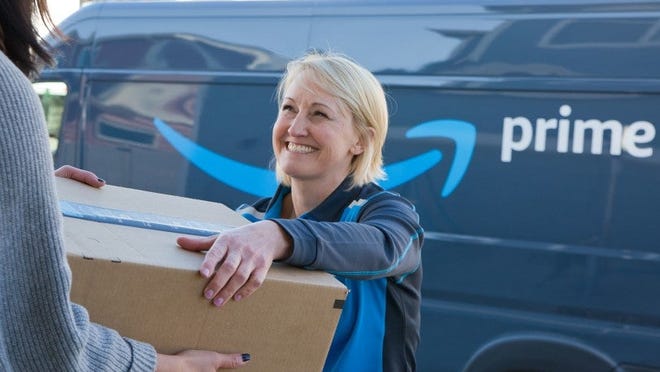 how to get a job delivering packages for amazon