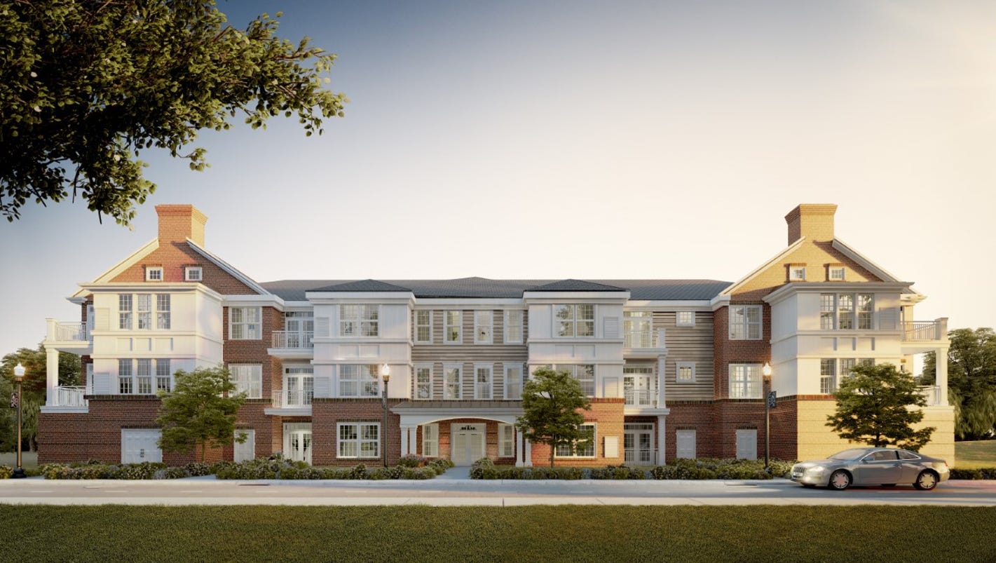 Cherry Hill apartment complex underway