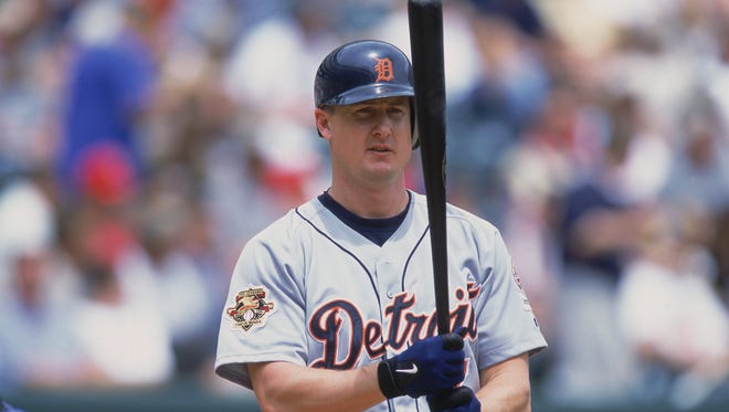 Dean Palmer will be among a group inducted into Tallahassee-Leon Babe Ruth?s inaugural Hall of Fame Class Friday.  GETTY IMAGES Dean Palmer of the Detroit Tigers at bat during a May 2001 game against the Texas Rangers at The Ballpark in Arlington, Texas.