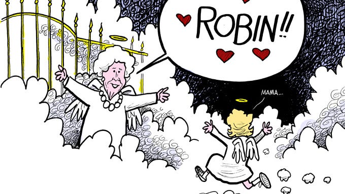 Barbara Bush Cartoon Marshall Ramsey Shares Why He Drew It