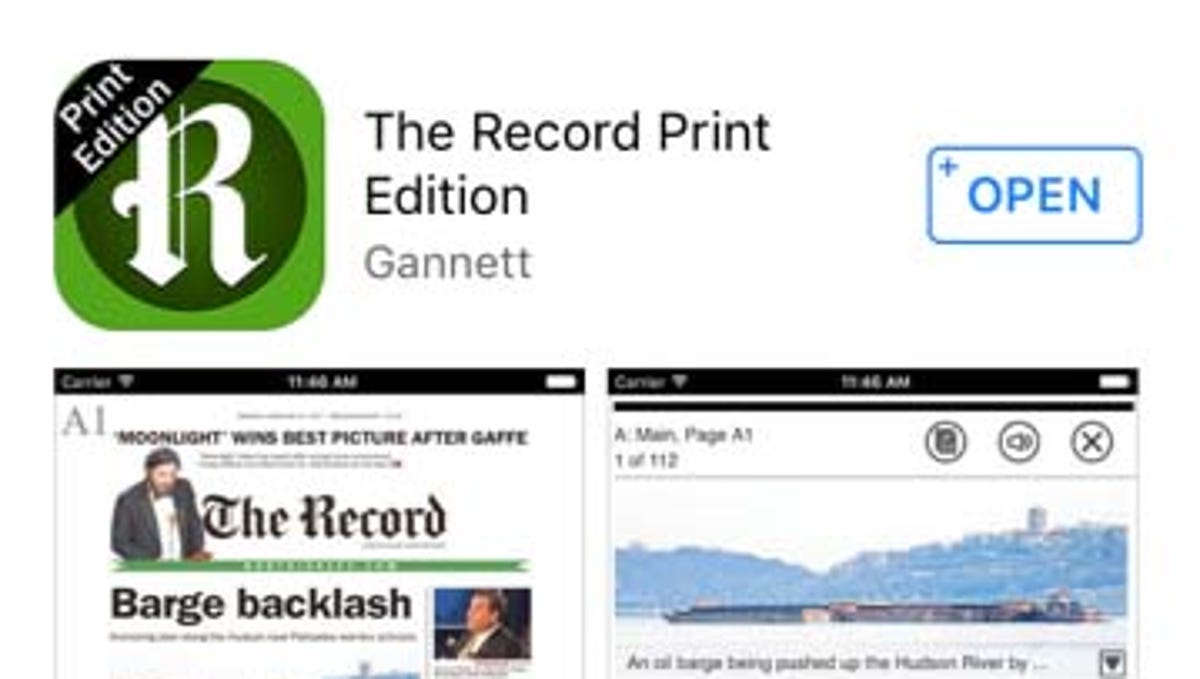 Read The Newspaper On Your Phone With The Record Print Edition App