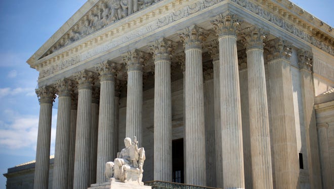 The Supreme Court building is seen in Washington in 2014.