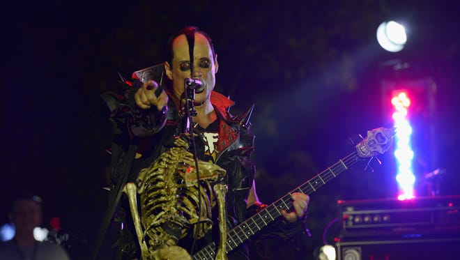 Jerry Only of the Misfits at the 2014.