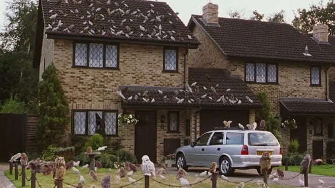 Harry Potter's home in the Harry Potter film series.