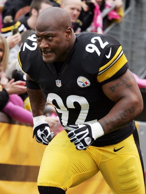 Pittsburgh Steelers linebacker James Harrison (92) created a stir with his rant against kids receiving participation trophies.